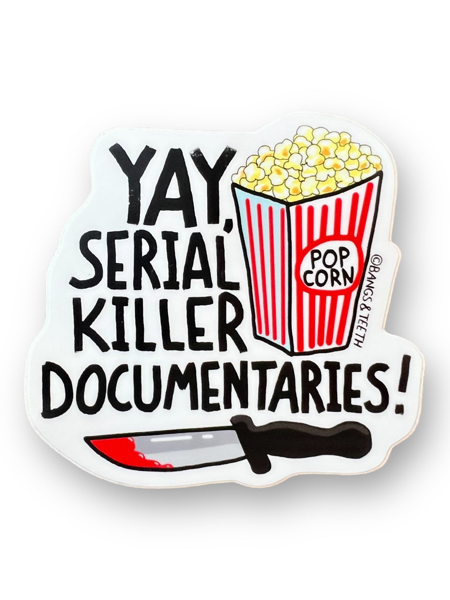 Killer Documentaries Sticker