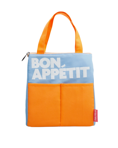 Bon Appetit Lunch bag thermal insulated by Helio Ferretti Co. sold by Le Monkey House