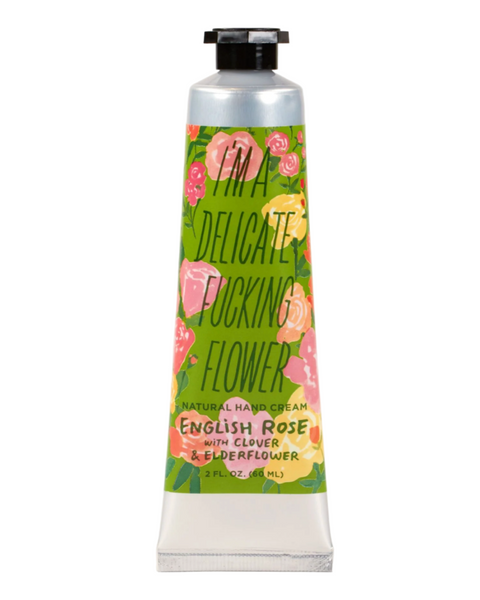 English Rose Delicate fucking flower Hand cream lotion by Blue Q sold by Le Monkey House