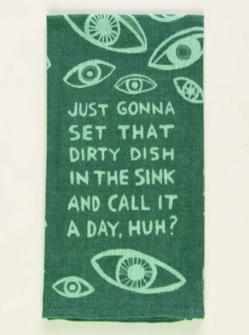 Dish In The Sink Towel