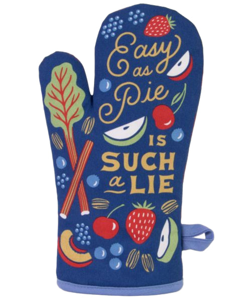 easy as pie oven mitt by Blue Q
