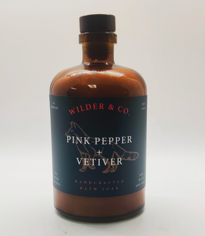 Pink Pepper + Vetiver Bath Soak