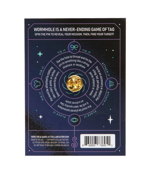 Wormhole: A Perpetual Pin Game