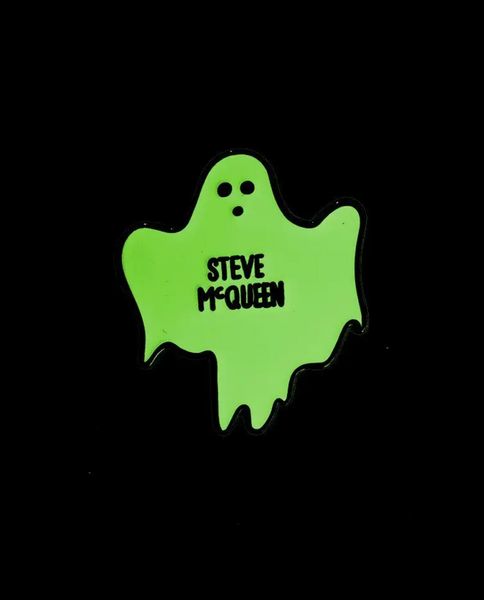 Ghost of Steve McQueen Enamel Pin