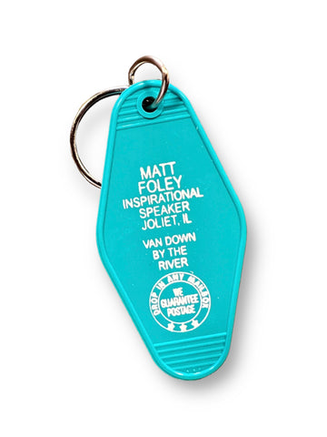 Matt Foley Motel Keychain