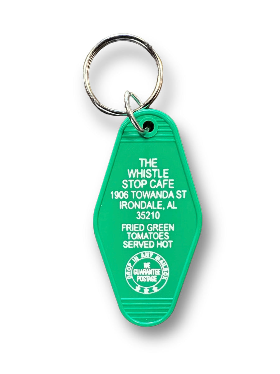 The Whistle Stop Cafe Retro Motel Keychain Le Monkey House
