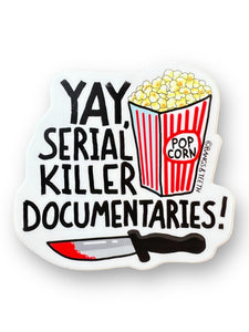 Killer Documentaries Sticker