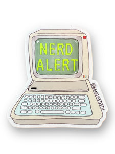 Nerd Alert Sticker