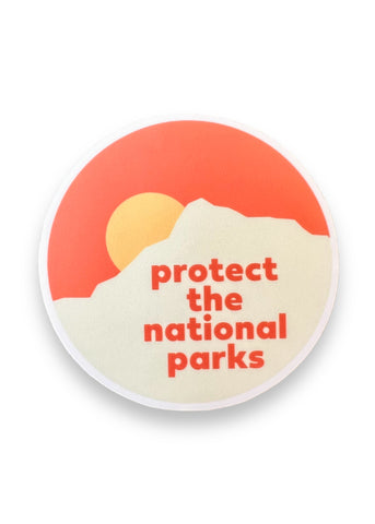 Protect The National Parks Sticker by Big Moods, Sold by Le Monkey House