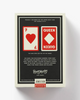 A Big Deal Oversized PLaying Cards by Brass Monkey Sold by Le Monkey House