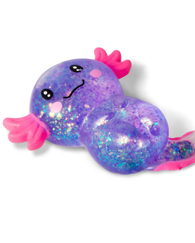 Sugar Axolotl squishy toy by Scrunchems, sold by Le Monkey House