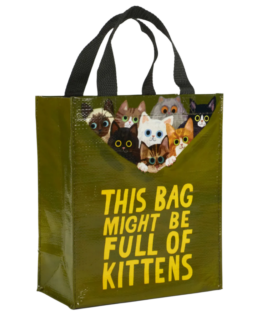 This bag might be full of kittens handy tote by Blue Q, sold by Le Monkey House