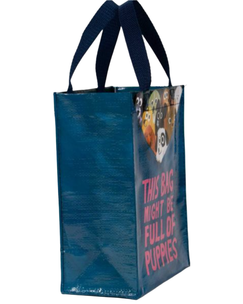 This might be a bag full of puppies handy tote by Blue Q Sold by Le Monkey House