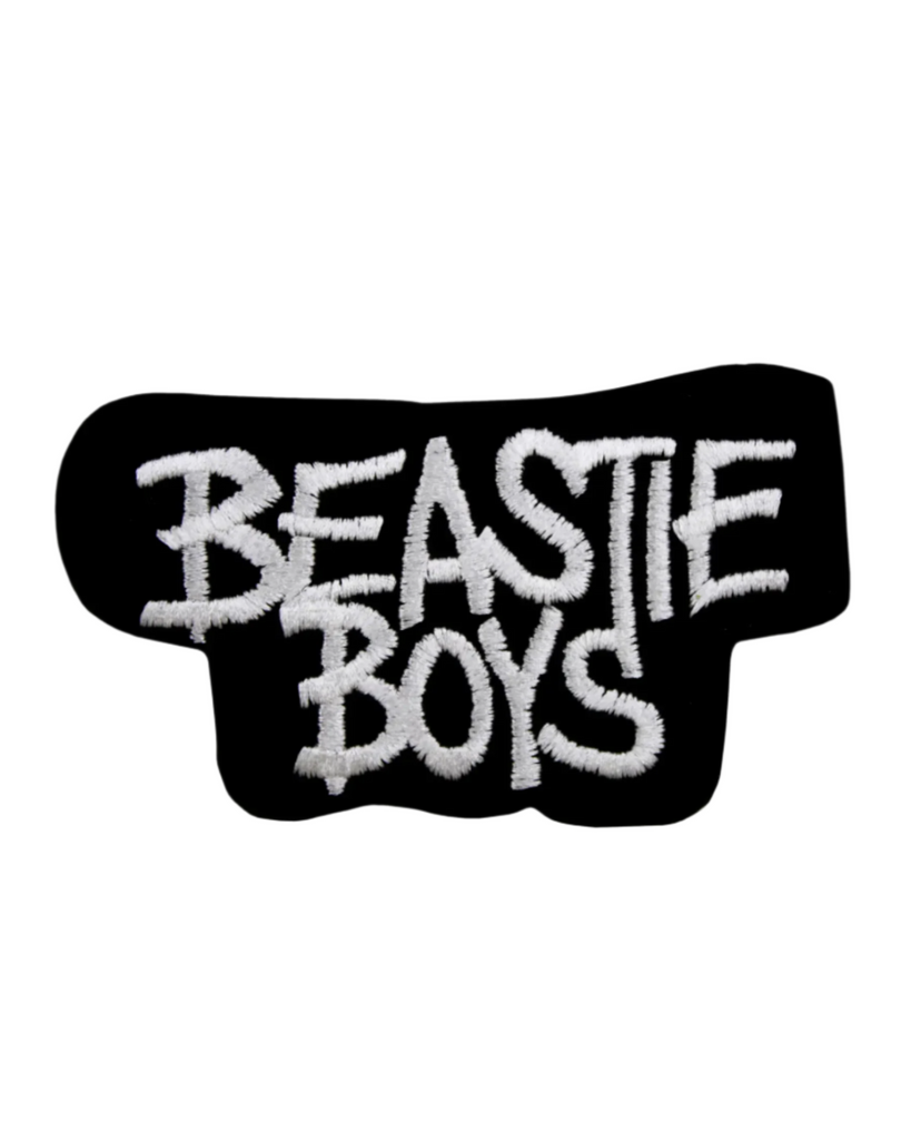 Beastie Boys Logo embroidered iron on patch by Square Deal Recordings sold by Le Monkey House