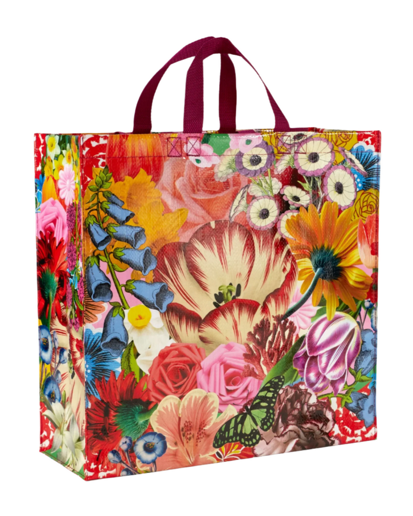 Flower power blossom shopper tote by Blue Q sold by Le Monkey House