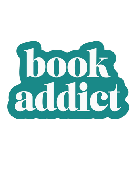 Book addict sticker by Big Moods sold by Le Monkey House