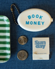 Book Money Vintage Rubber Coin Purse Pouch by Three Potato Four Sold by Le Monkey House