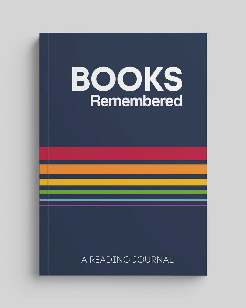 Books remembered reading journal by Timeside sold by Le Monkey House