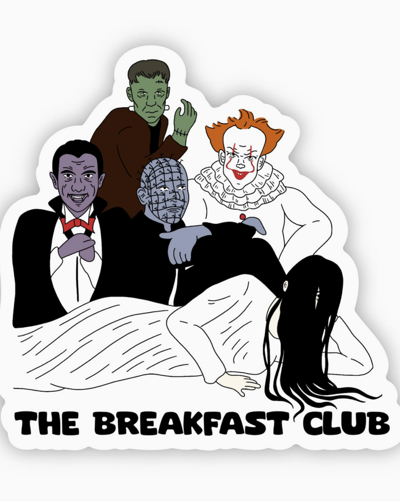 The Breakfast Club Horror Movie Characters by Big Moods Sold by Le Monkey House