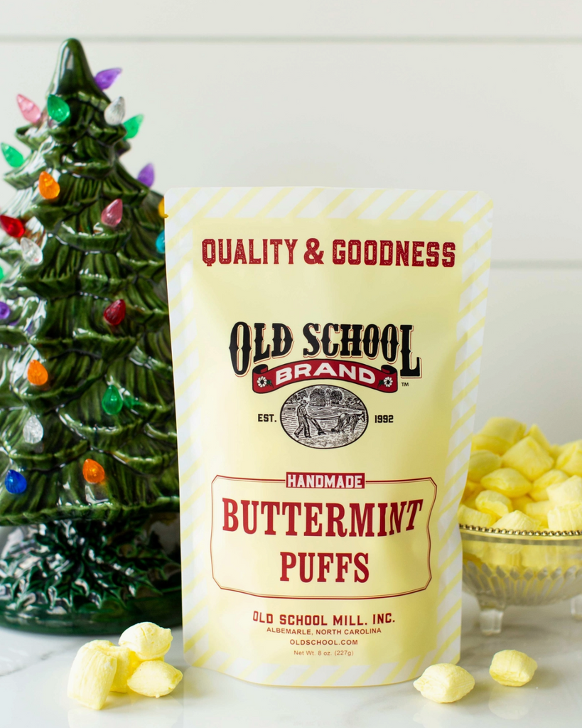 Buttermint Puffs by Old School Brand, sold by Le Monkey House