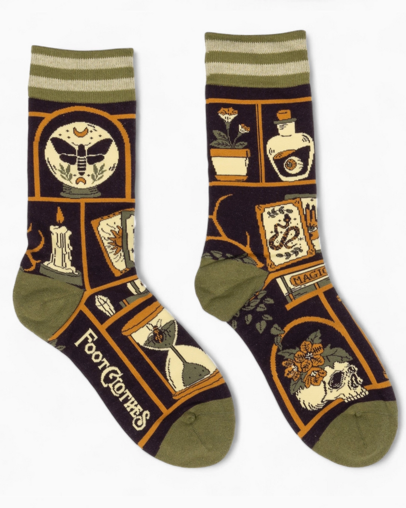 Cabinet of Curiosities Socks by Footclothes sold by Le Monkey House