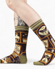 Cabinet of Curiosities Socks by Footclothes sold by Le Monkey House