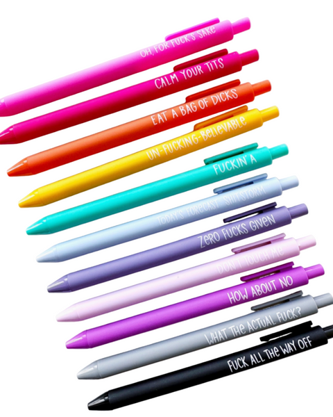 Calliope pencil factory soft touch click top pens sold by Le Monkey House