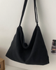 Canvas mailbag crossbody black by ACCITY sold by Le Monkey House