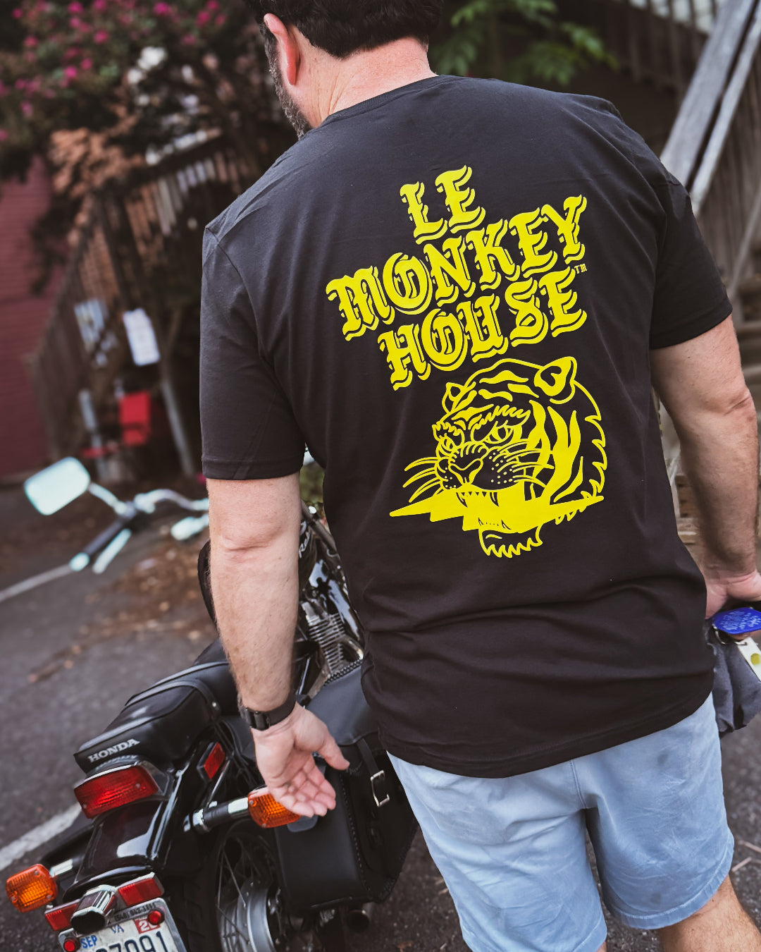 Catch Lightning Tiger Tee, Vintage style t shirt, t shirt, Le Monkey House