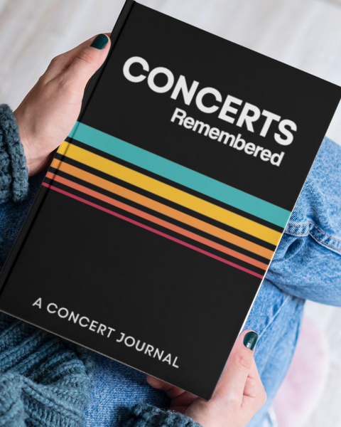 Concerts remembered journal by Timeside sold by Le monkey House