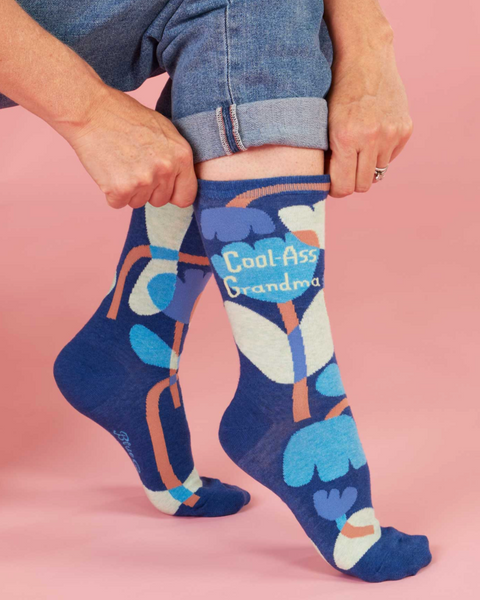 Cool ass grandma crew socks by Blue Q sold by Le Monkey House