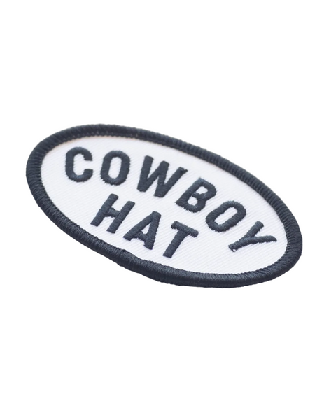 Cowboy Hat Patch by Union Made sold by Le Monkey House