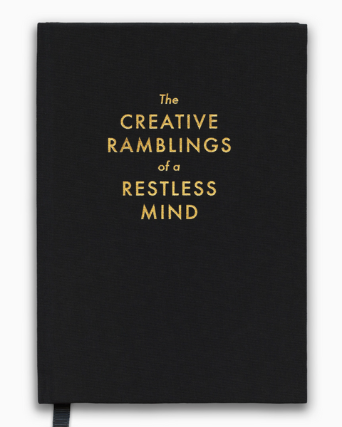 Creative Ramblings of a restless mind luxe journal by The Mincing Mockingbird sold by Le Monkey House