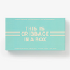 Cribbage in a Box Game Set by Brass Monkey Sold by Le Monkey House