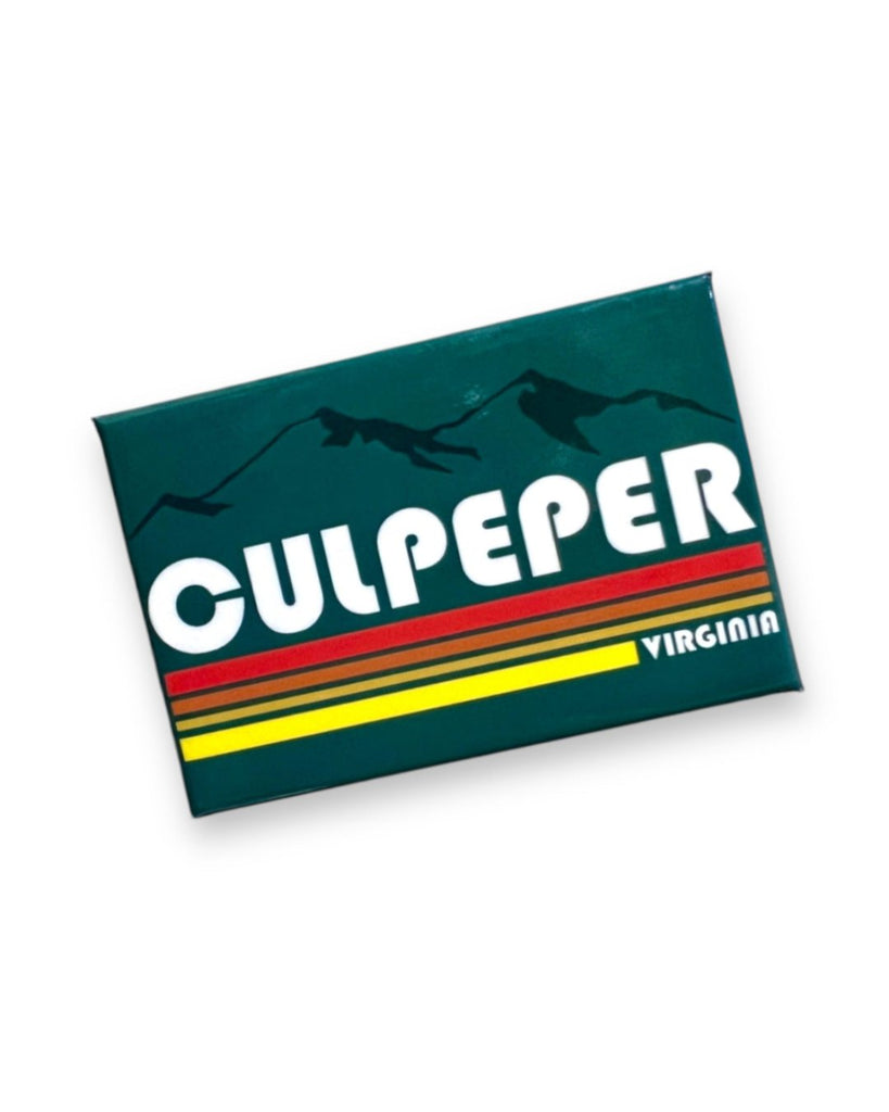 Culpeper Virginia Magnet, Blue Ridge Mountains, Fridge Magnet designed and sold by Le Monkey House