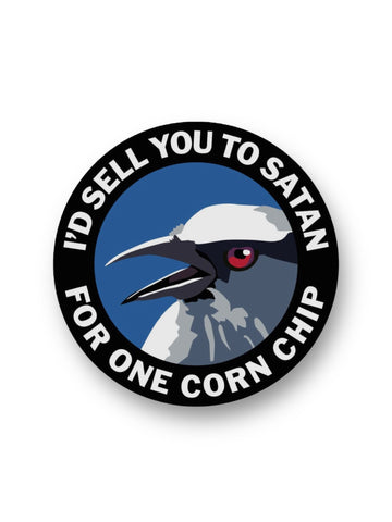 Corn Chip Sticker