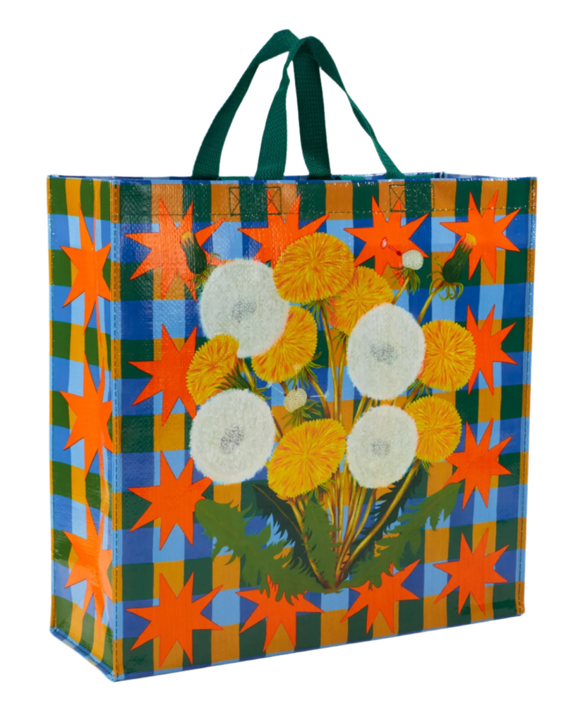 Dandelion pop shopper tote by Blue Q sold by Le Monkey House