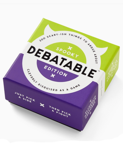 Debatable Spooky Edition Card Game by Brass Monkey, sold by Le Monkey House