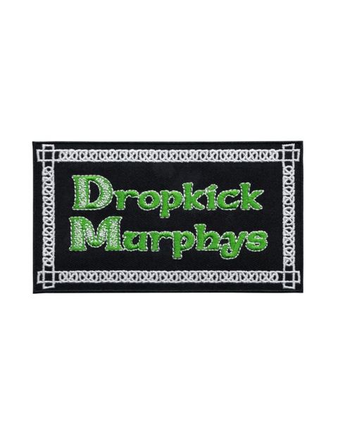 Dropkick Murphys Band embroidered iron on patch by Square deal recordings sold by Le Monkey House