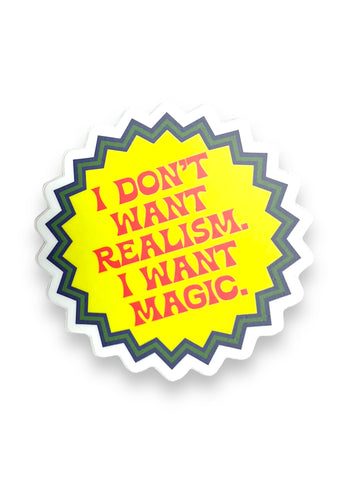 I Want Magic Sticker