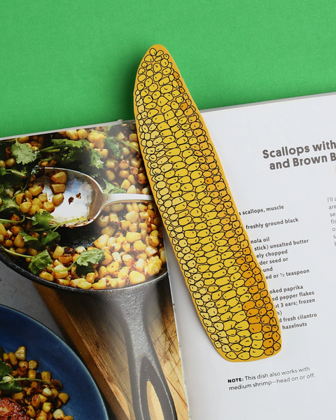 Ear of corn bookmark by Humdrum Paper sold by Le Monkey House