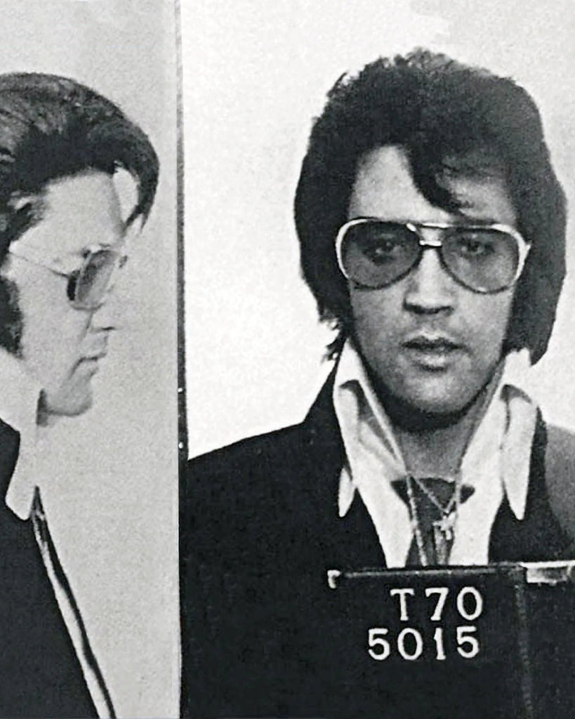 Elvis presley mugshot 8x10 Print