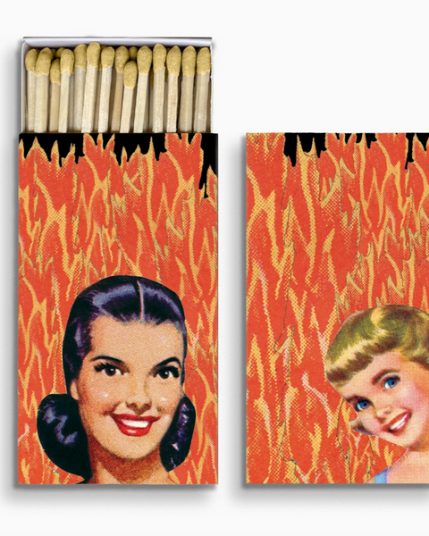 Pinup Ladies fire matches by The Mincing Mockingbird Sold by Le Monkey House