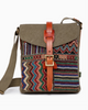 Four seasons crossbody in olive by TSD Brand sold by Le Monkey House