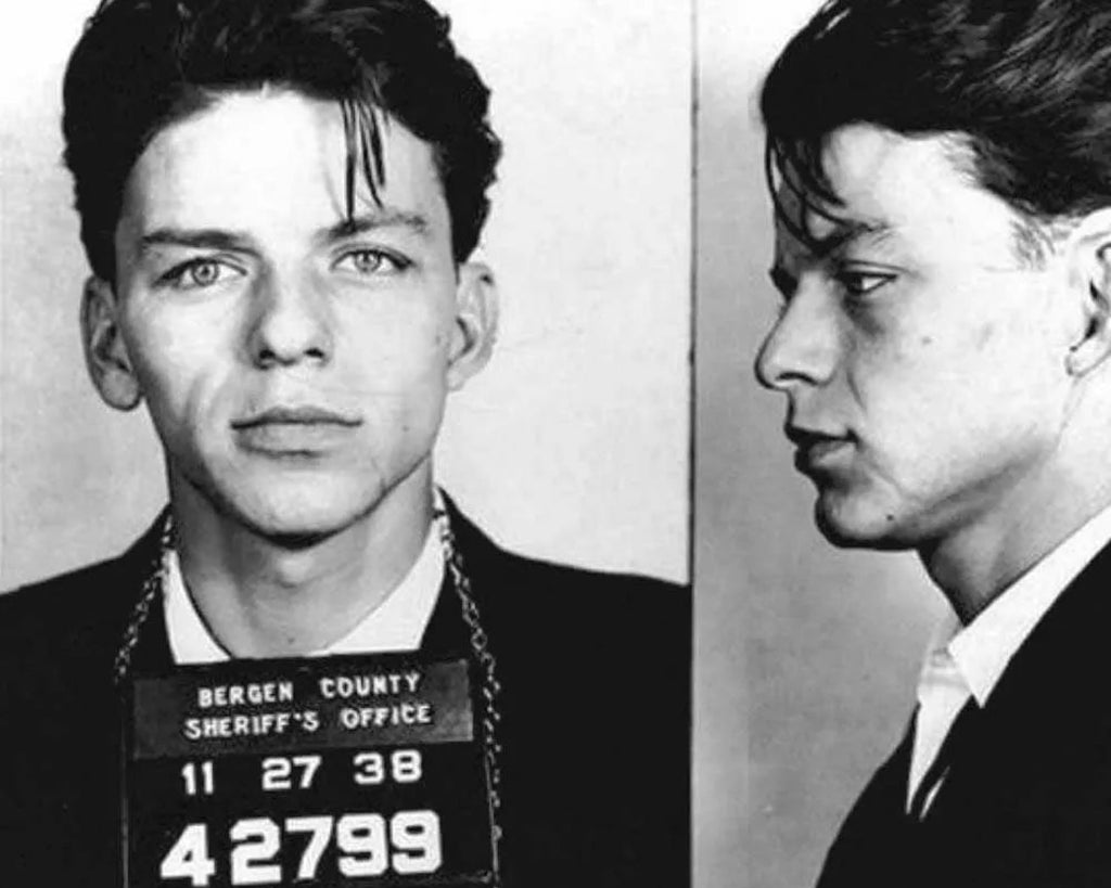 Frank Sinatra Mugshot 8x10