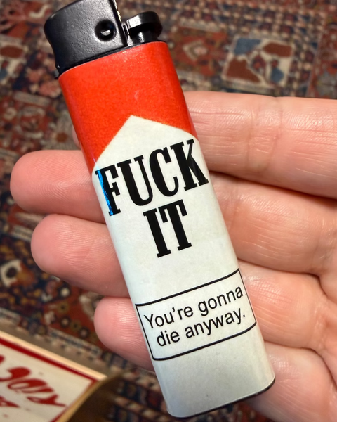 Fuck it Lighter by Shady Front, sold by Le Monkey House