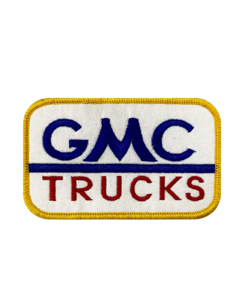 GMC Trucks twill embroidered iron on patch by We Big Moto Sold by Le Monkey House