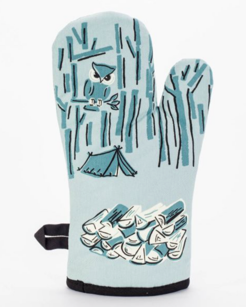 Bitches get stuff done oven mitt by Blue Q sold by Le Monkey House