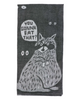You gonna' eat that woven dish towel by Blue Q sold by Le monkey House