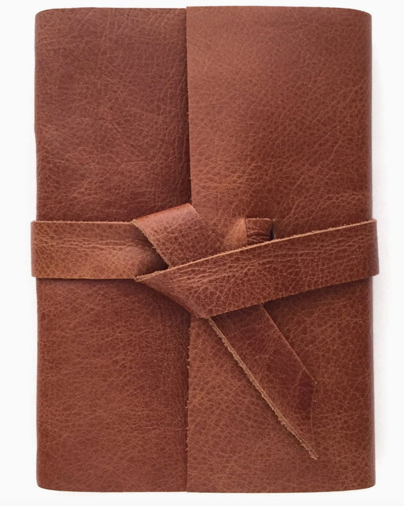 Handmade Bound ,Soft leather journal notebook made by Absolutely EVO Sold by Le Monkey House